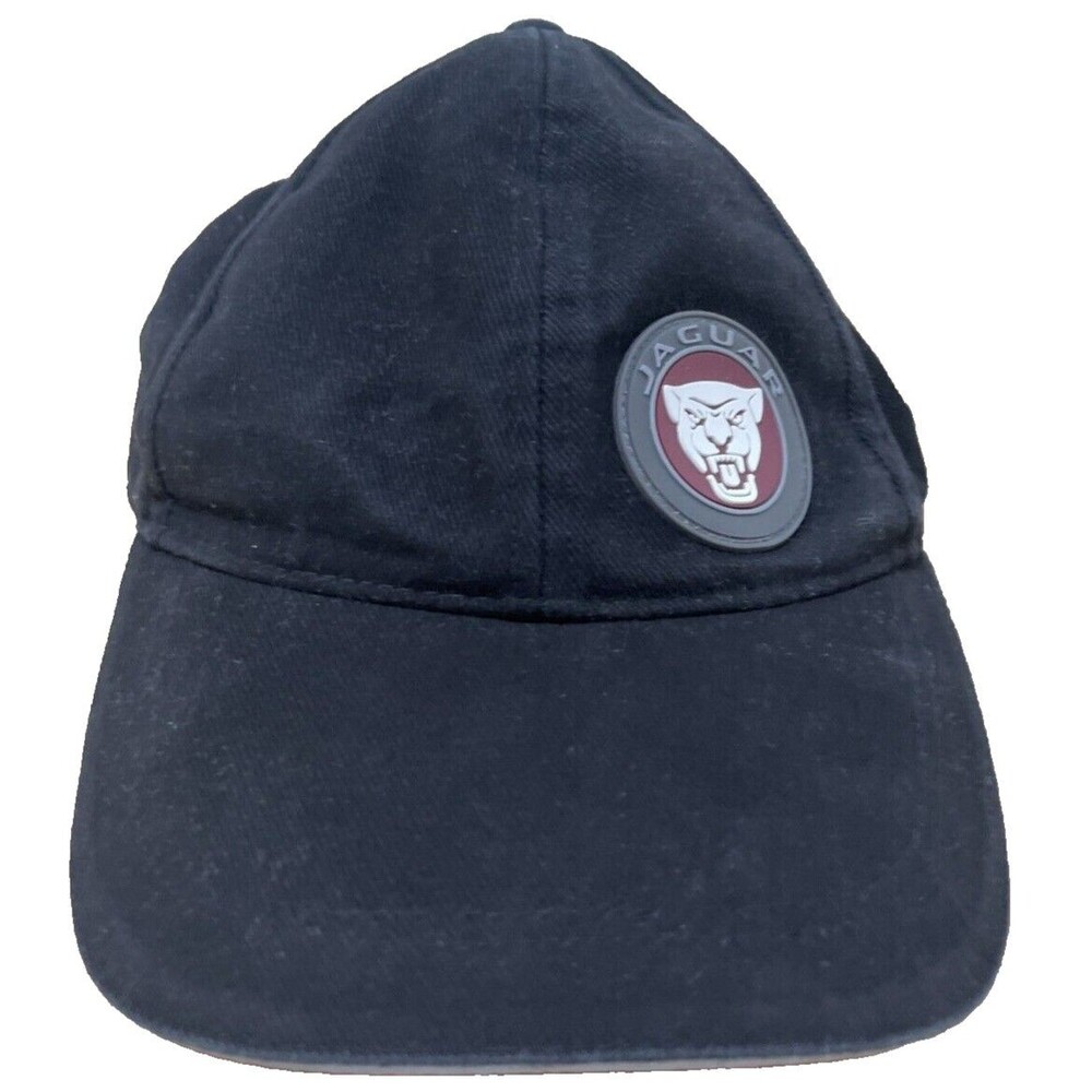 Jaguar Baseball Hat Luxury Sports Car Patch Cap Black Adjustable Strap Back